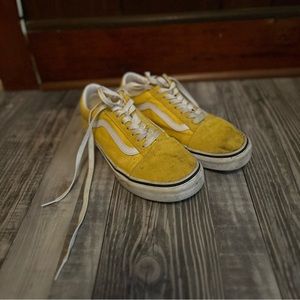 Women’s Yellow Vans